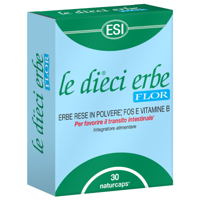 LE DIECI ERBE FLOR 30 naturcaps