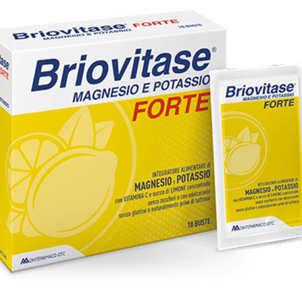 BRIOVITASE Forte Magnesio e Potassio 10 Bustine